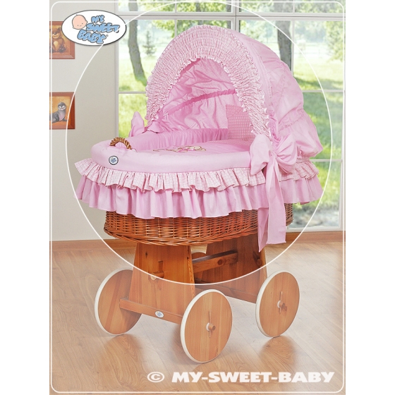Extra textil 4 delar uppsättning till babykorg no. 58962-324 eller 78962-324