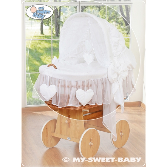 Extra textil 4 delar uppsättning till babykorg no. 58962-123 eller 78962-123