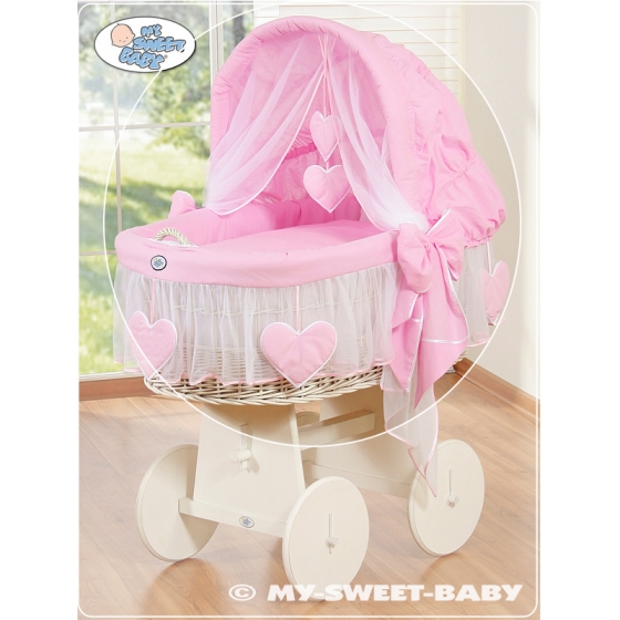 Extra textil 4 delar uppsättning till babykorg no. 58962-122 eller 78962-122