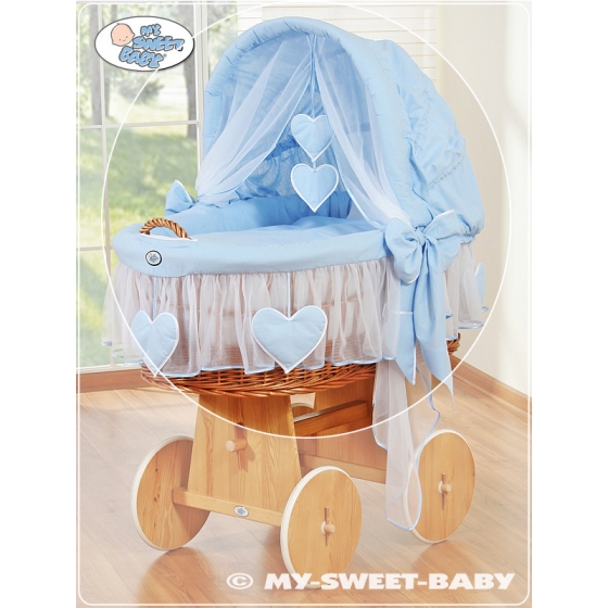 Extra textil 4 delar uppsättning till babykorg no. 58962-134 eller 78962-134