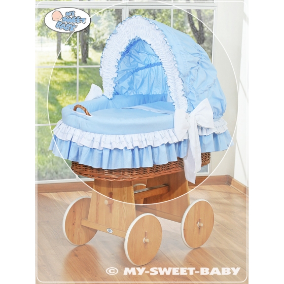 Extra textil 4 delar uppsättning till babykorg no. 58962-109 eller 78962-109