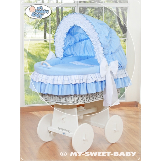 Extra textil 4 delar uppsättning till babykorg no. 58962-109 eller 78962-109