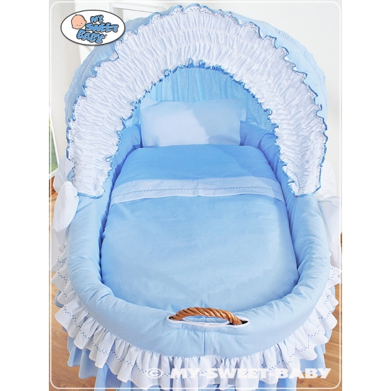 Extra textil 4 delar uppsättning till babykorg no. 58962-109 eller 78962-109