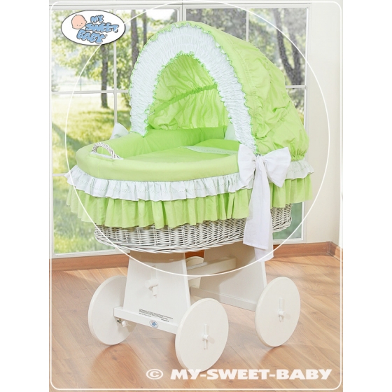 Extra textil 4 delar uppsättning till babykorg no. 58962-207 eller 78962-207