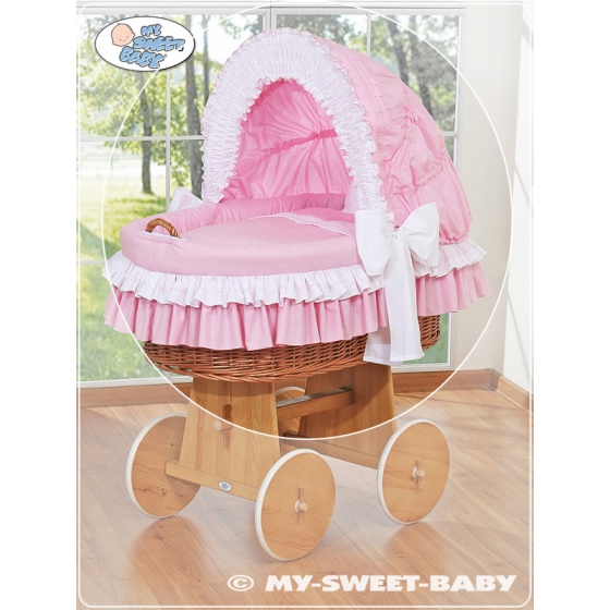 Extra textil 4 delar uppsättning till babykorg no. 58962-119 eller 78962-119
