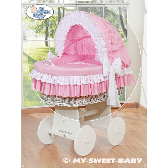 Extra textil 4 delar uppsättning till babykorg no. 58962-119 eller 78962-119