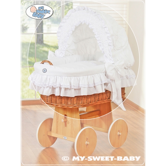 Extra textil 4 delar uppsättning till babykorg no. 58962-102 eller 78962-102