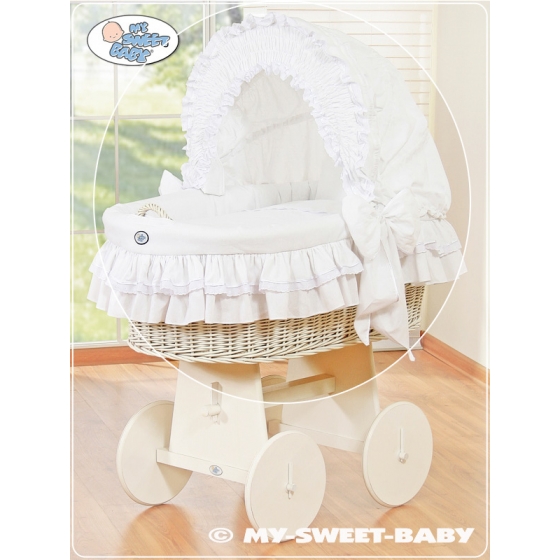 Extra textil 4 delar uppsättning till babykorg no. 58962-102 eller 78962-102
