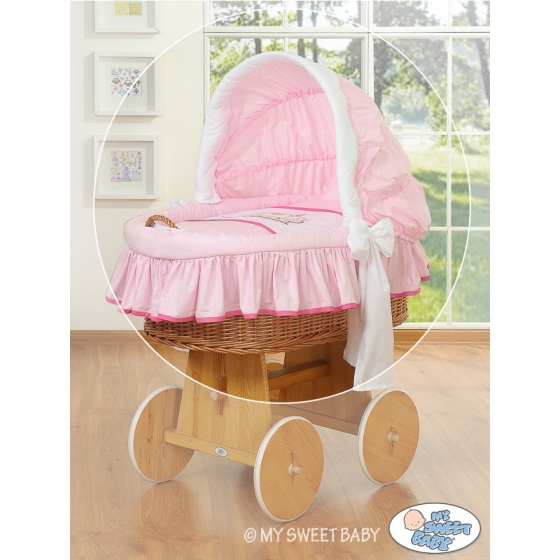 Extra textil 4 delar uppsättning till babykorg no. 58962-800 eller 78962-800