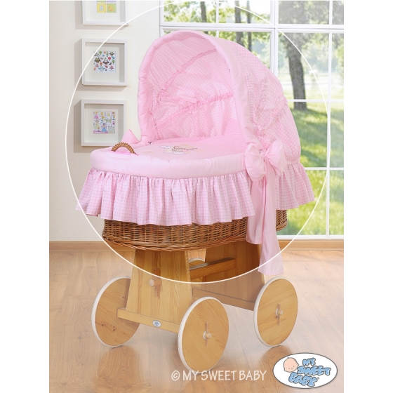 Extra textil 4 delar uppsättning till babykorg no. 58962-806 eller 78962-806
