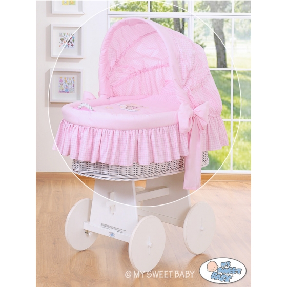 Extra textil 4 delar uppsättning till babykorg no. 58962-806 eller 78962-806