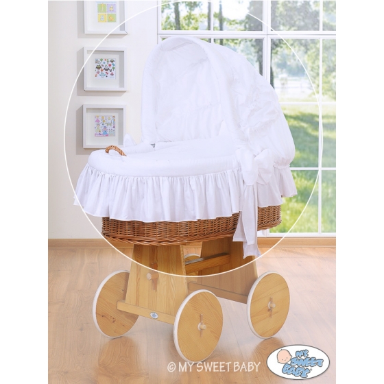 Extra textil 4 delar uppsättning till babykorg no. 58962-812 eller 78962-812