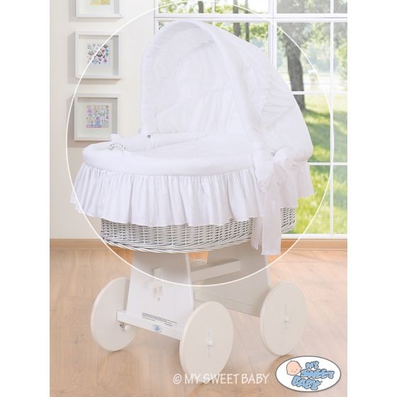 Extra textil 4 delar uppsättning till babykorg no. 58962-812 eller 78962-812