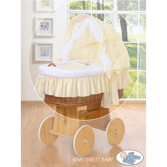 Extra textil 4 delar uppsättning till babykorg no. 58962-813 eller 78962-813