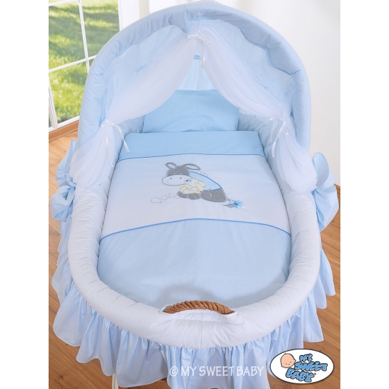 Extra textil 4 delar uppsättning till babykorg no. 58962-815 eller 78962-815