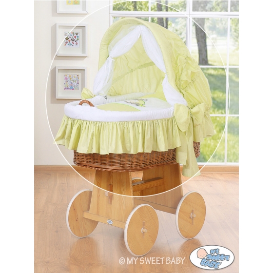 Extra textil 4 delar uppsättning till babykorg no. 58962-816 eller 78962-816