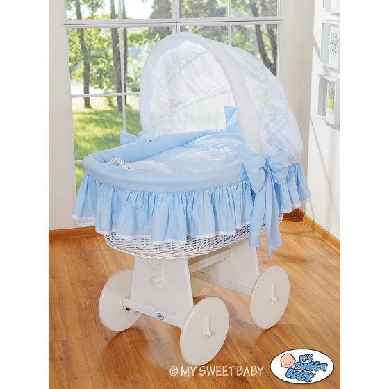 Extra textil 4 delar uppsättning till babykorg no. 58962-421 eller 78962-421