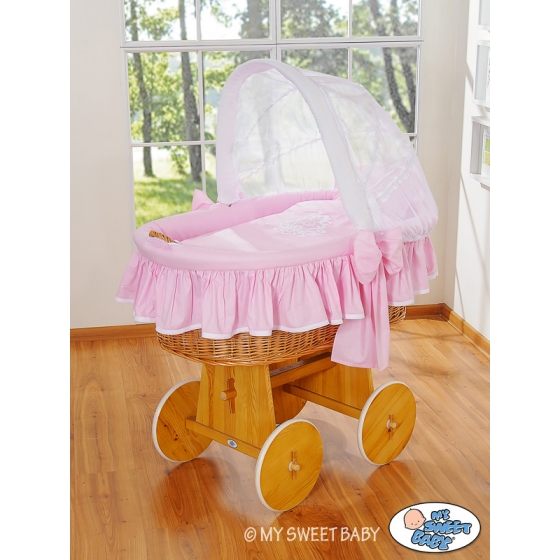 Extra textil 4 delar uppsättning till babykorg no. 58962-422 eller 78962-422