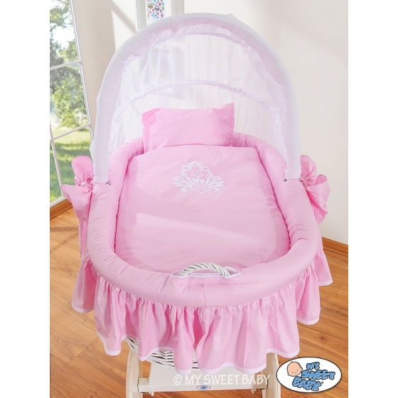Extra textil 4 delar uppsättning till babykorg no. 58962-422 eller 78962-422