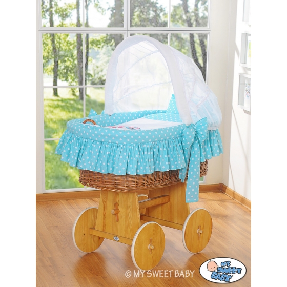 Extra textil 4 delar uppsättning till babykorg no. 58962-425 eller 78962-425