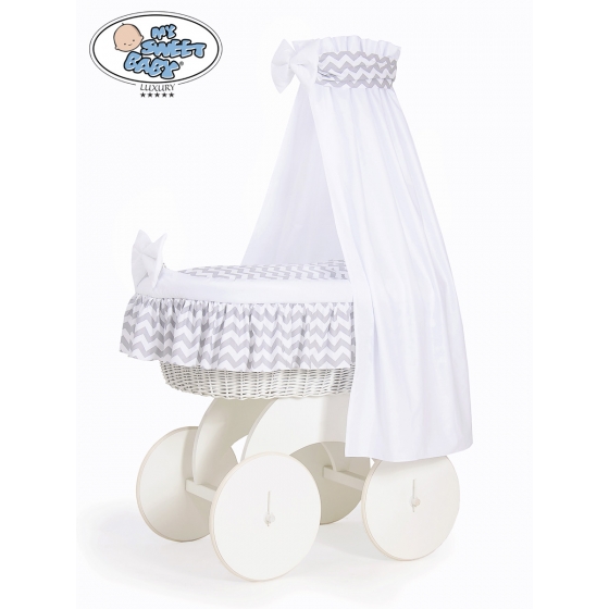 Extra textil 4 delar uppsättning till babykorg no. 50202-902* or 70202-902*