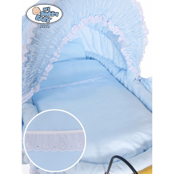 Extra textil 4 delar uppsättning till babykorg Victoria no. 2100-172 or 72100-172