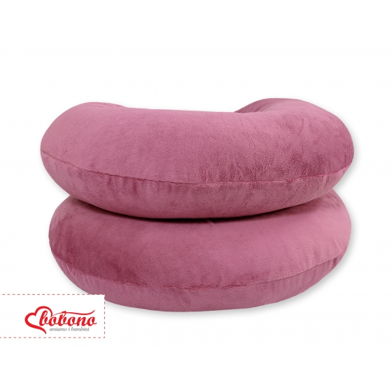 Gravidkudde C-Kudde minky - pastel rosa