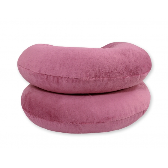 Gravidkudde C-Kudde minky - pastel rosa
