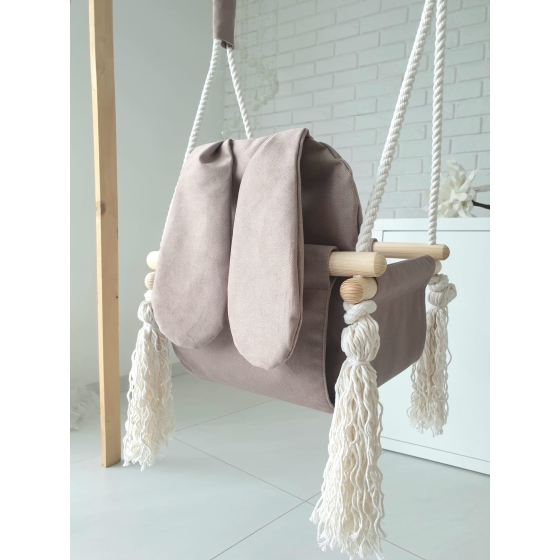 Gunga med kaninöron Beige