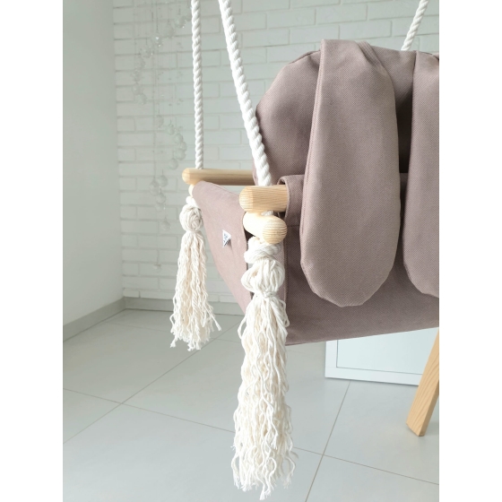 Gunga med kaninöron Beige