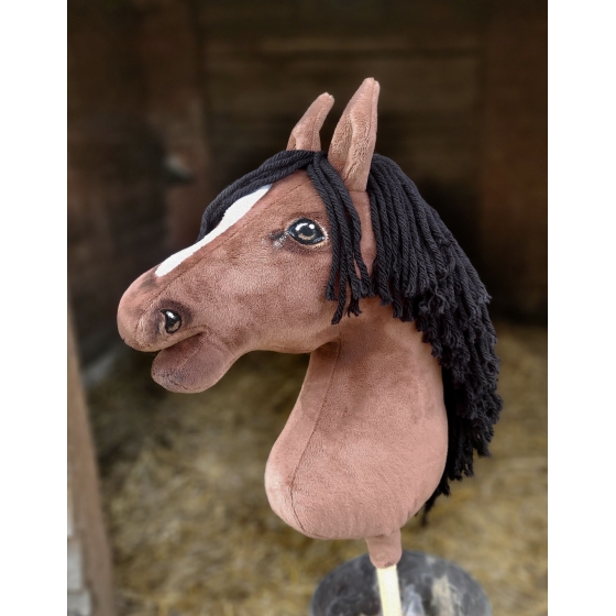 Hobbyhäst Käpphäst Brun Hobby Horse