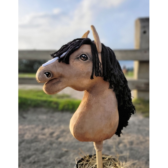 Hobbyhäst Käpphäst Buckskin Hobby Horse