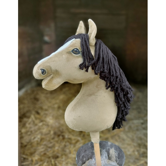 Hobbyhäst Käpphäst Gråbrun Hobby Horse