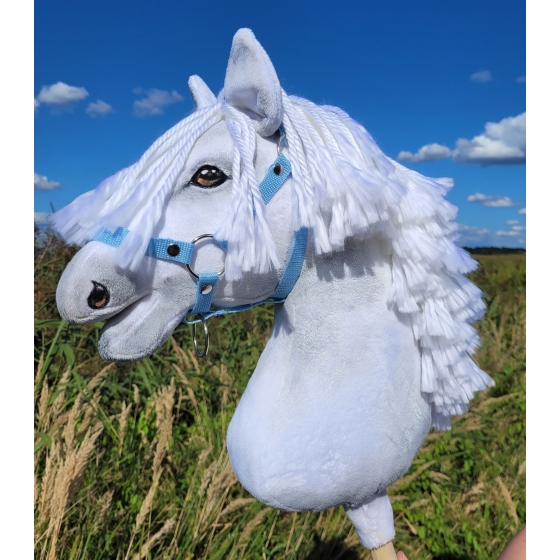 Hobbyhäst Käpphäst Hobby Horse Vit