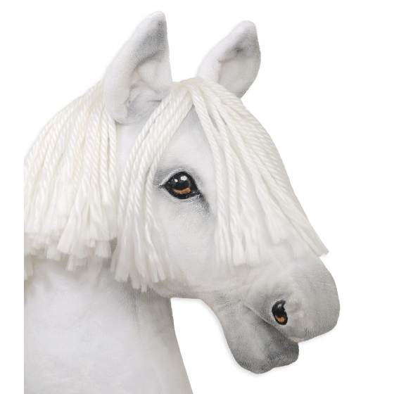 Hobbyhäst Käpphäst Hobby Horse Vit