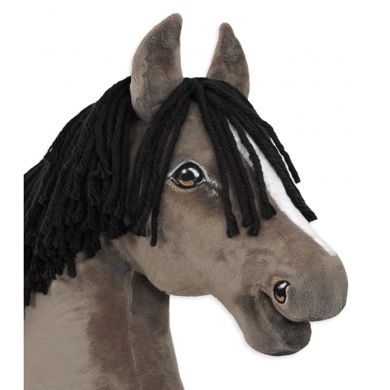 Hobbyhäst Käpphäst Musfärgad Hobby Horse