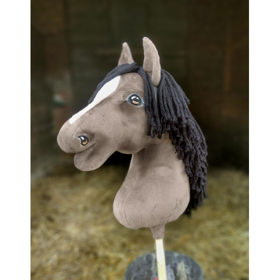 Hobbyhäst Käpphäst Musfärgad Hobby Horse