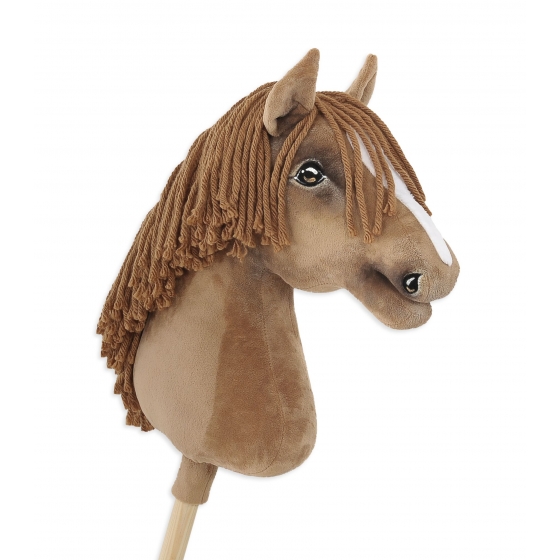 Hobbyhäst Käpphäst Söt Kastanjfärgad Hobby Horse
