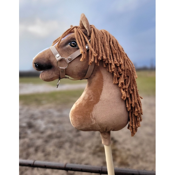 Hobbyhäst Käpphäst Söt Kastanjfärgad Hobby Horse