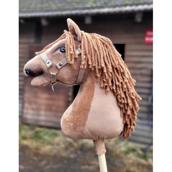 Hobbyhäst Käpphäst Söt Kastanjfärgad Hobby Horse