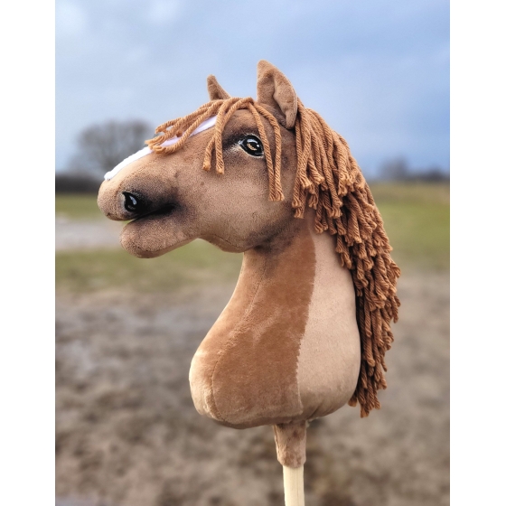 Hobbyhäst Käpphäst Söt Kastanjfärgad Hobby Horse