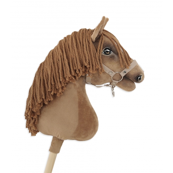 Hobbyhäst Käpphäst Söt Kastanjfärgad Hobby Horse