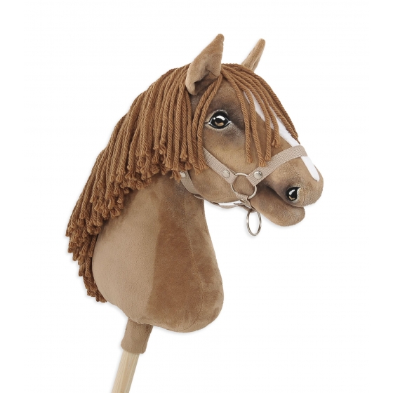 Hobbyhäst Käpphäst Söt Kastanjfärgad Hobby Horse