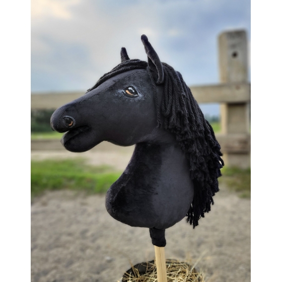 Käpphäst Svart Hobby Horse