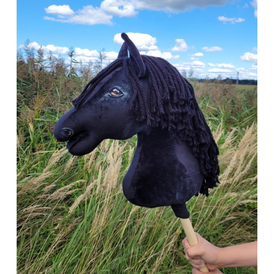 Käpphäst Svart Hobby Horse