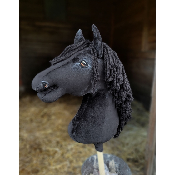 Käpphäst Svart Hobby Horse