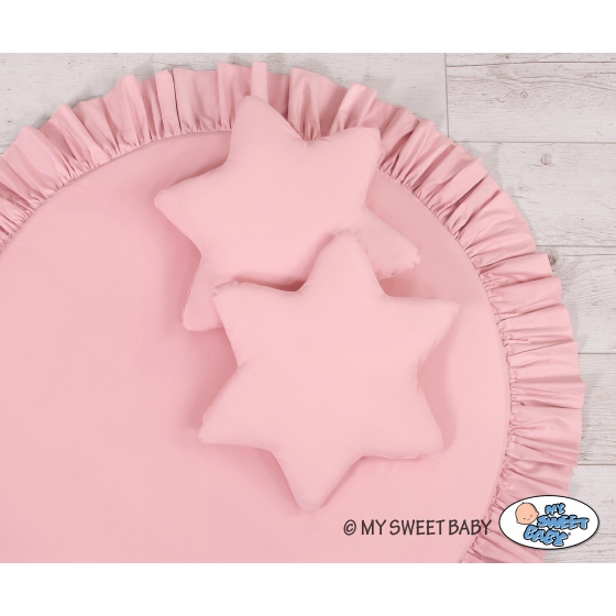 Kudde Stjärna 2 st - pastel rosa