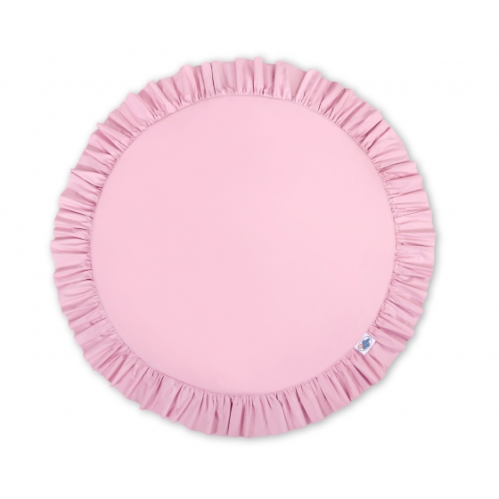 Lekmatta med volang - rosa
