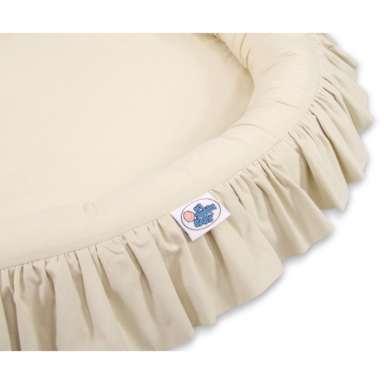 Lekpöl med volang - beige