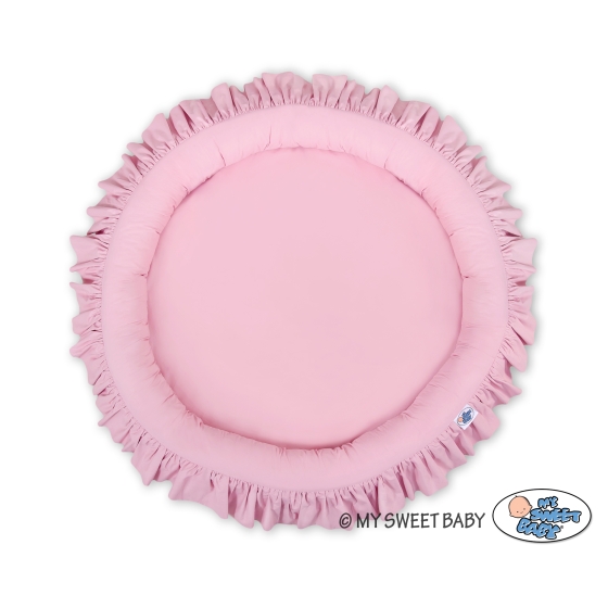 Lekpöl med volang - rosa